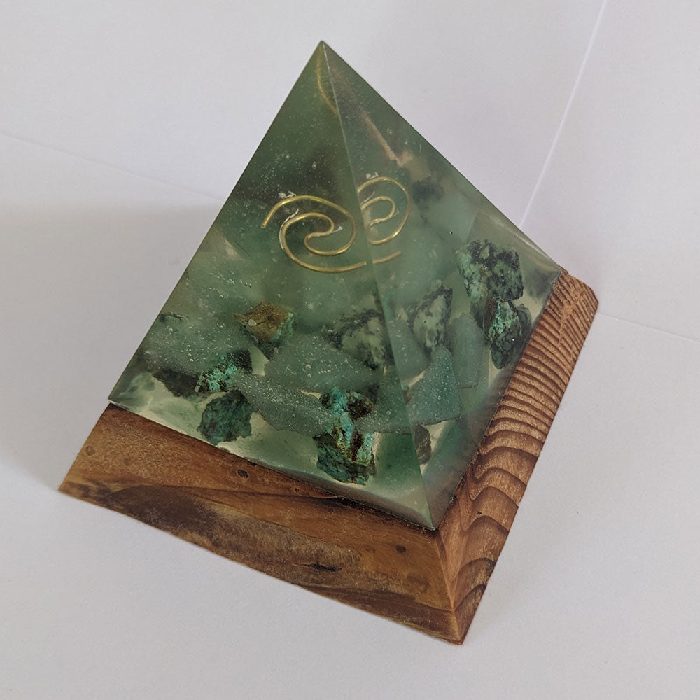 Aventurin mit Energiespirale