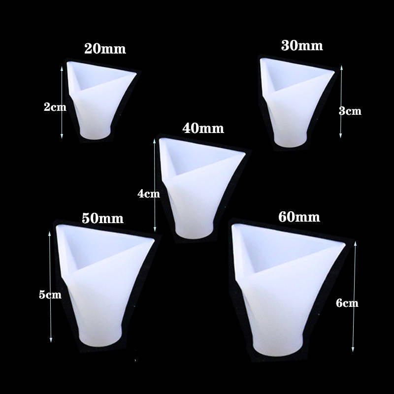 Silikonform Dreieckig